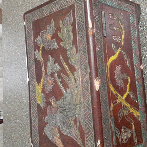 Vintage Wood Storage Box - Picture 6 of 11